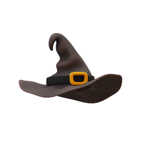 Witch Hat  3D Illustration