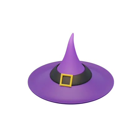 Witch Hat  3D Illustration