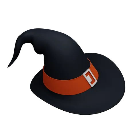 Witch Hat  3D Illustration