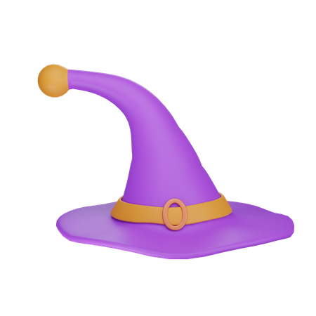 Witch Hat  3D Illustration