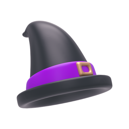 Witch Hat  3D Illustration