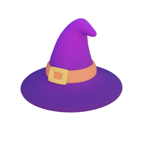 3 D Illustration Of Witch Hat Perfect For 3 D Icon Halloween Themed Etc 3D Illustration