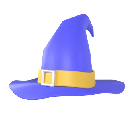 Witch Hat 3 D Illustrations 3D Icon