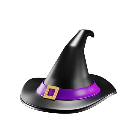 Halloween Witch Hat 3 D Icon 3D Icon