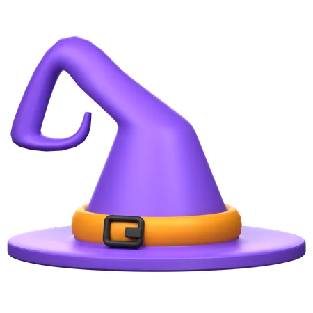 Witch Hat 3 D Icon Illustration 3D Icon