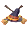 Witch Hat and Broom Stick