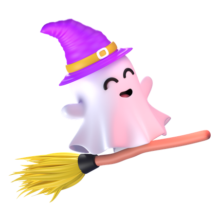45,017 3D Witch In Broom Illustrations - Free in PNG, BLEND, GLTF