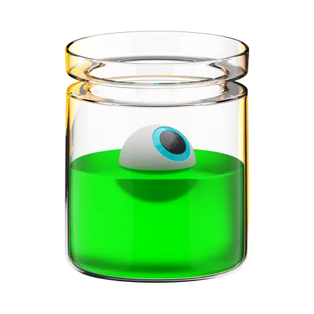 Witch Poison Bottle  3D Icon