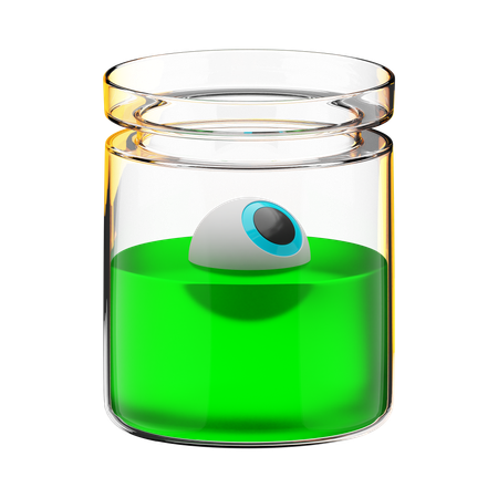 Witch Poison Bottle  3D Icon