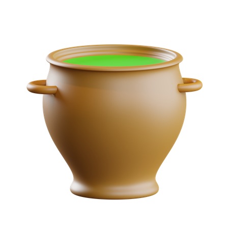 Witch Pot  3D Icon
