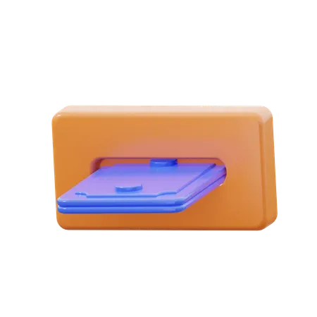 Withdraw  3D Icon
