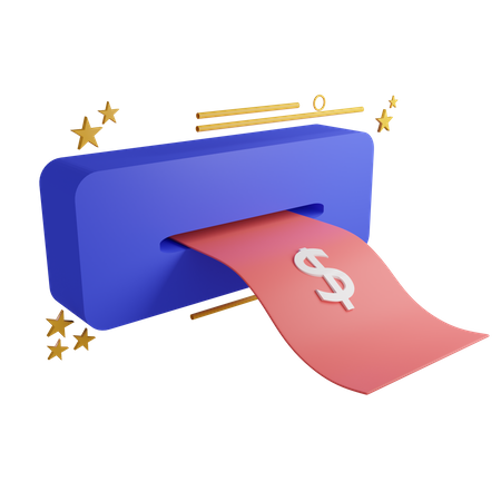 Withdraw  3D Icon