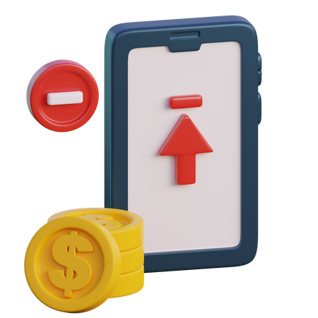 Withdraw  3D Icon