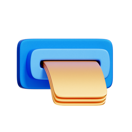 Withdrawal  3D Icon