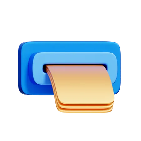 Withdrawal  3D Icon