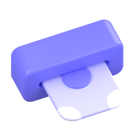 Withdrawal 3D Icon
