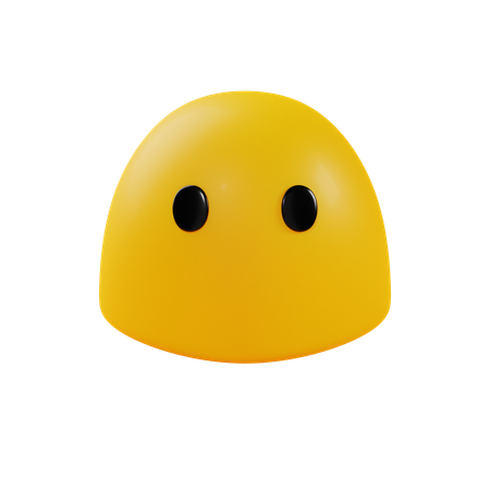 Face Without Mouth  3D Icon