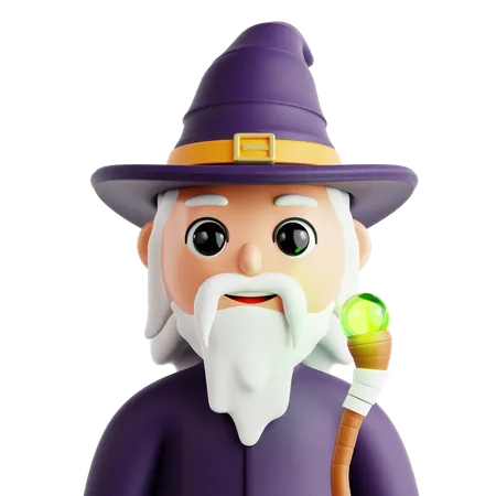 Wizard  3D Icon