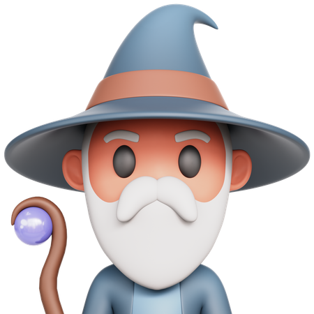 Wizard  3D Icon