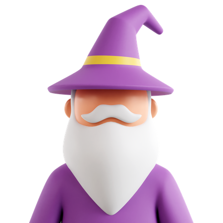 Wizard  3D Icon