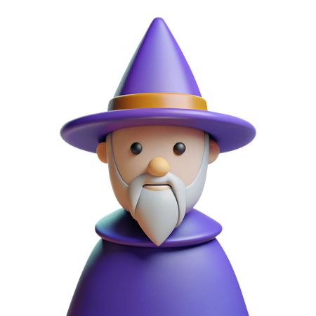 Wizard  3D Icon