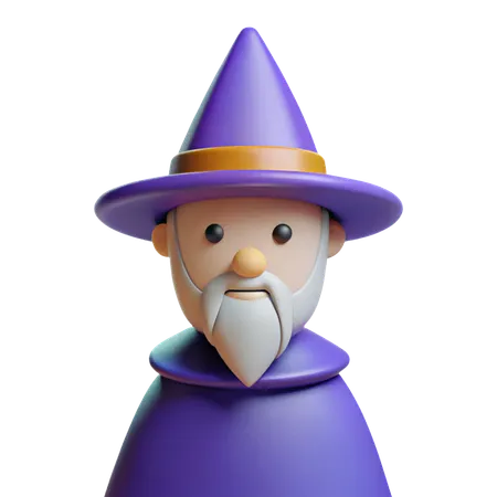 Wizard  3D Icon
