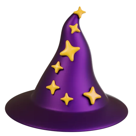 Wizard Hat  3D Icon