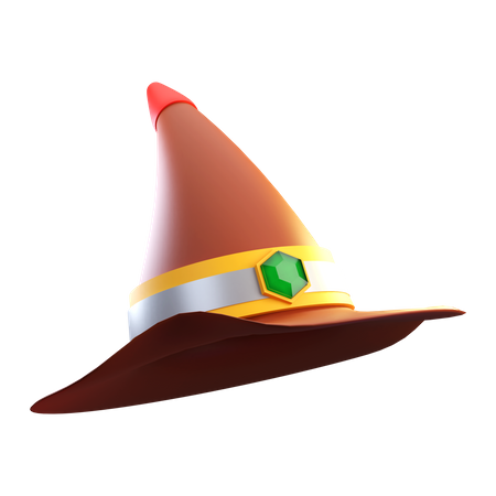 Wizard Hat  3D Icon