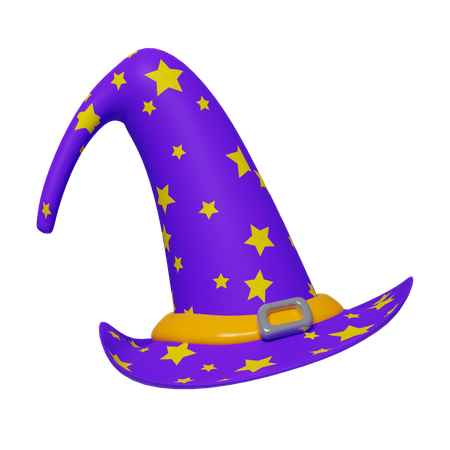 Wizard Hat  3D Icon