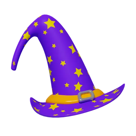 Wizard Hat  3D Icon