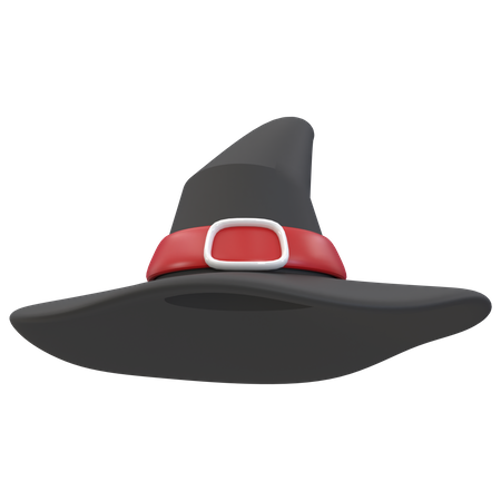 Wizard Hat 3D Icon