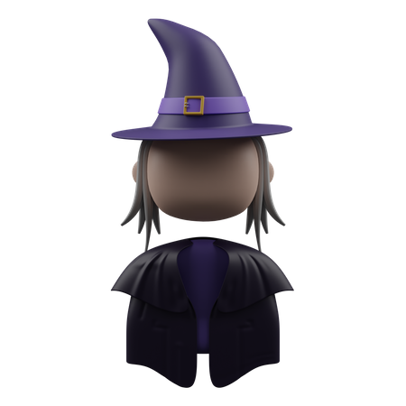 Wizard Lady  3D Icon