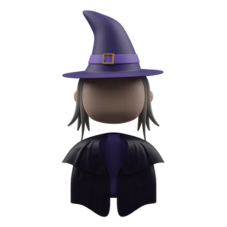 Wizard Lady  3D Icon