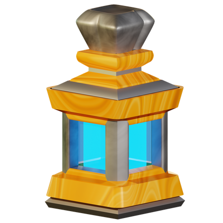 Wizard Lantern  3D Icon