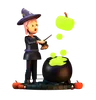 Wizard With Pot Poison