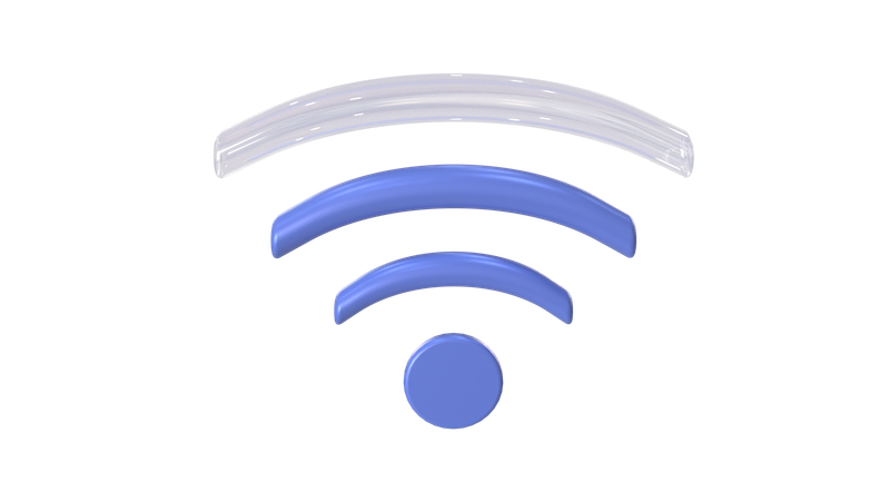W-lan  3D Icon