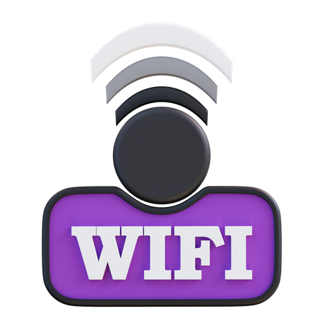 W-lan  3D Icon