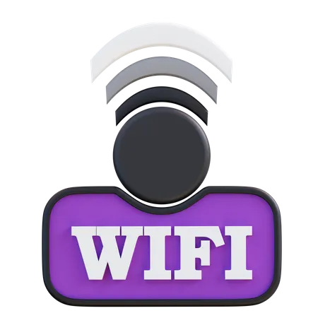 W-lan  3D Icon