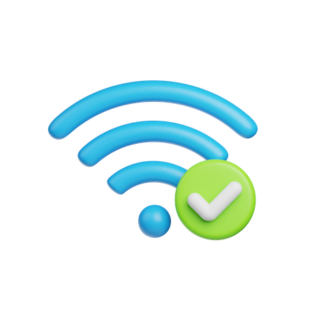 WLAN aktiviert  3D Icon