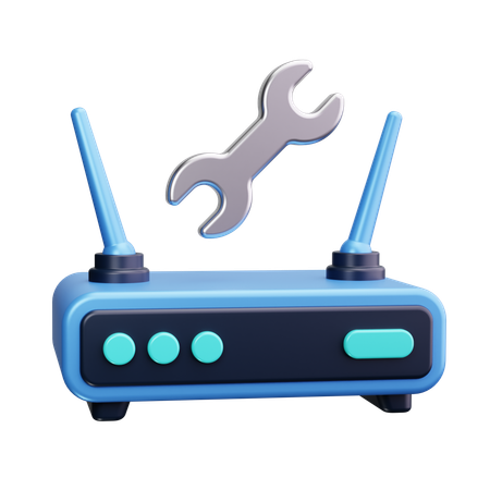 WLAN-Einstellungen  3D Icon