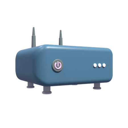 WLAN-Gerät  3D Icon