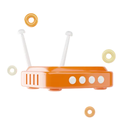 Wlan Router  3D Icon