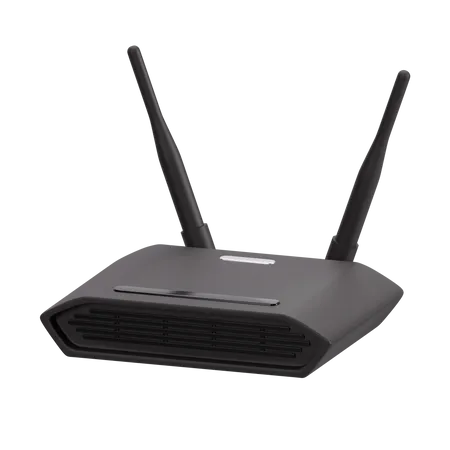 Wlan Router  3D Icon