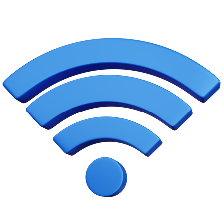 WIFI-Signale  3D Icon