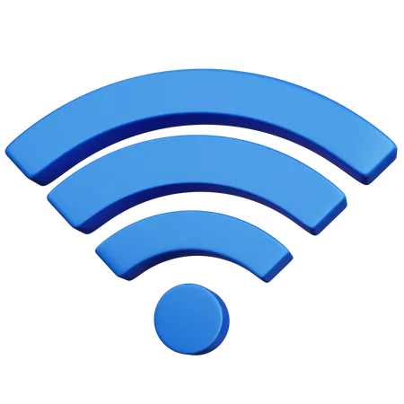 WIFI-Signale  3D Icon