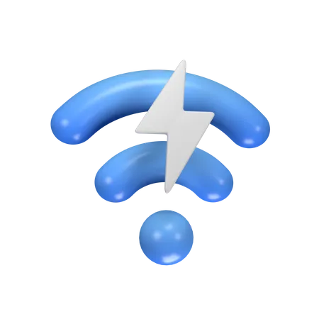 WiFi Verbindung  3D Icon