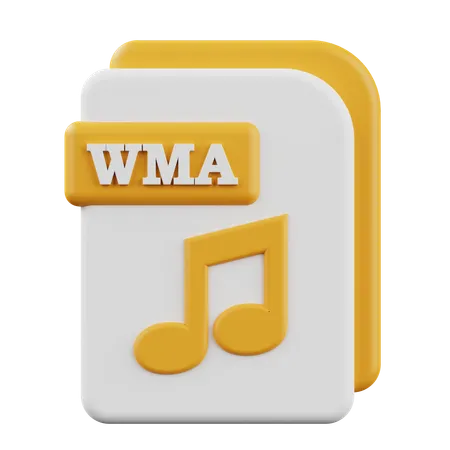 WMA  3D Icon