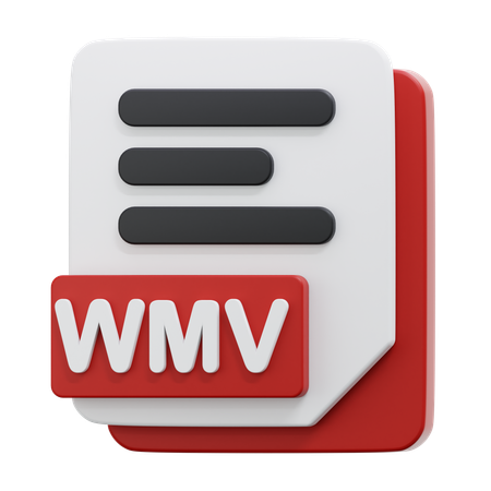 WMV FILE  3D Icon