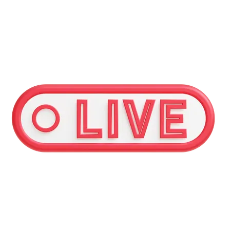 Live Streaming 3 D 3D Icon