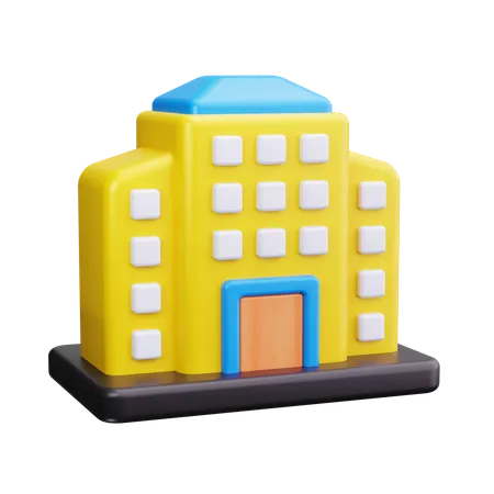 Wohnhaus  3D Icon